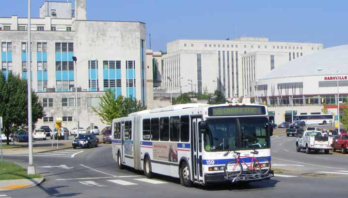 Nashville MTA Neoplan AN460 159